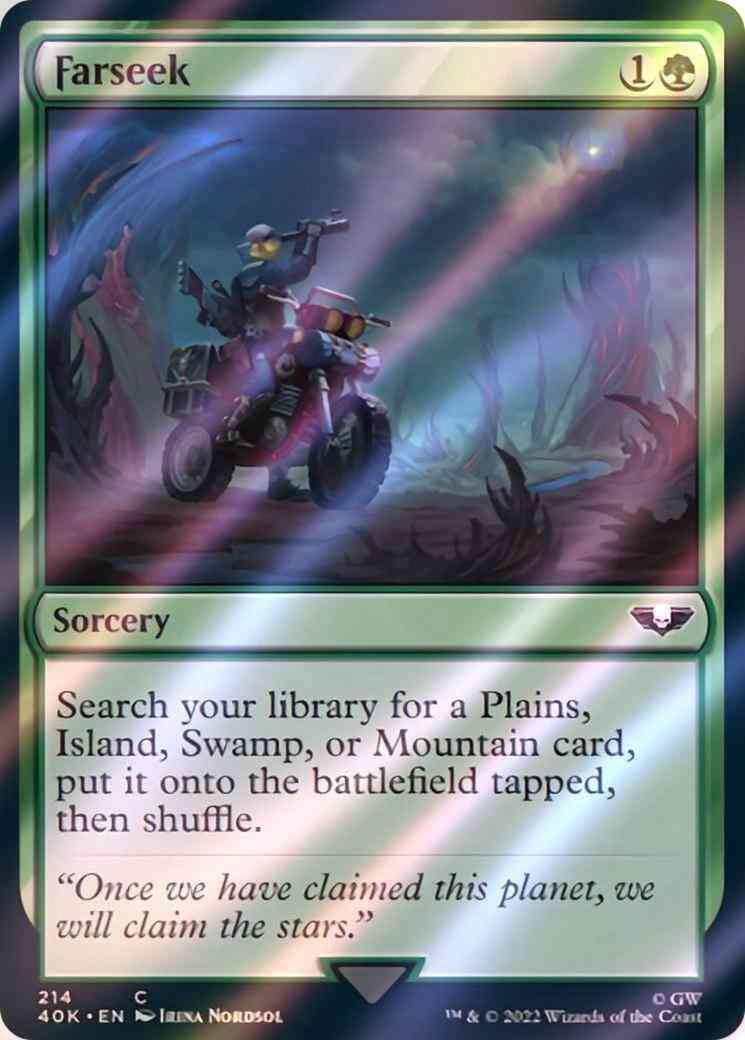 Farseek [214] [Universes Beyond: Warhammer 40,000] [Surge Foil]