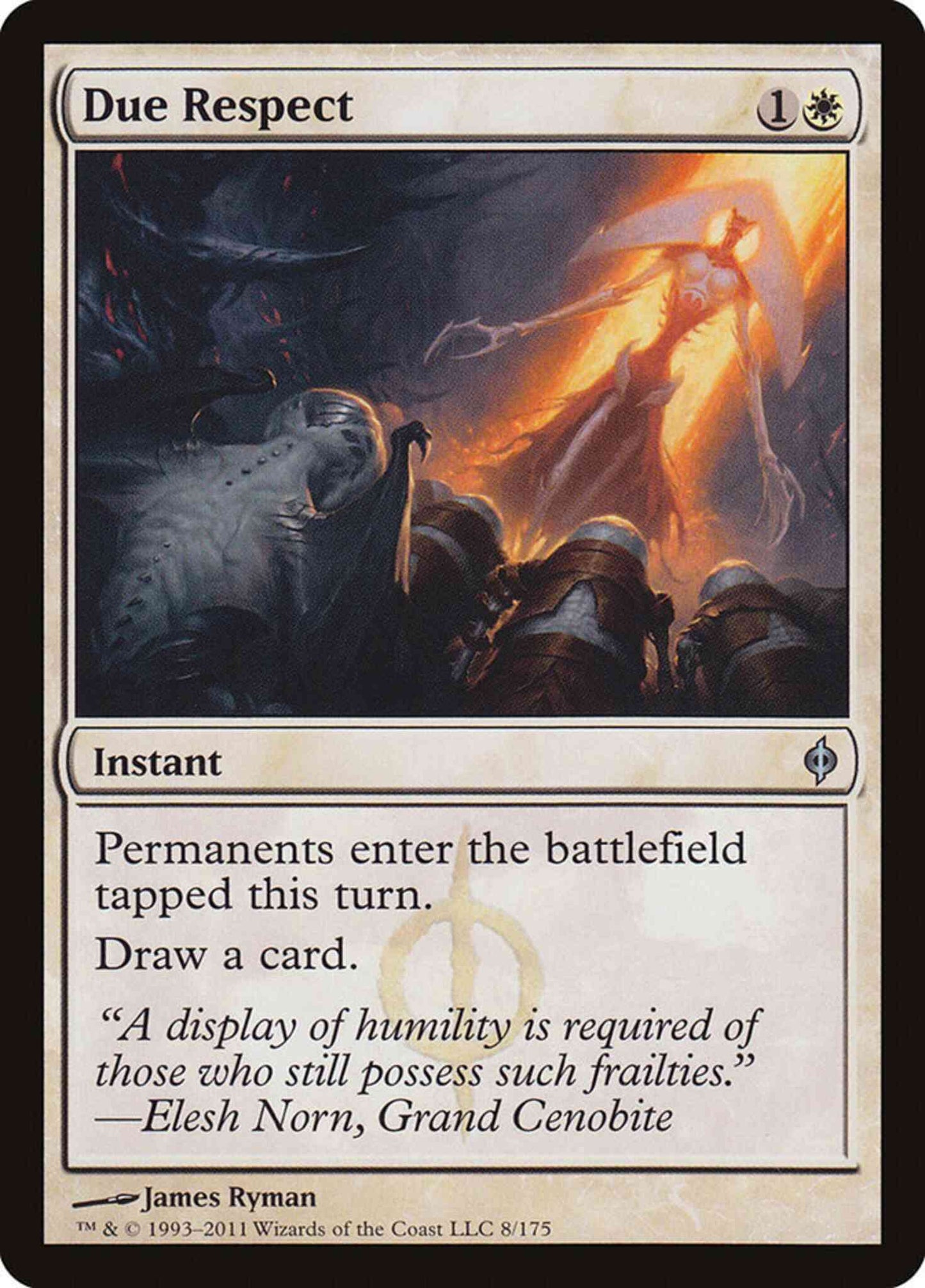 Due Respect [8] [New Phyrexia] [Non-Foil]