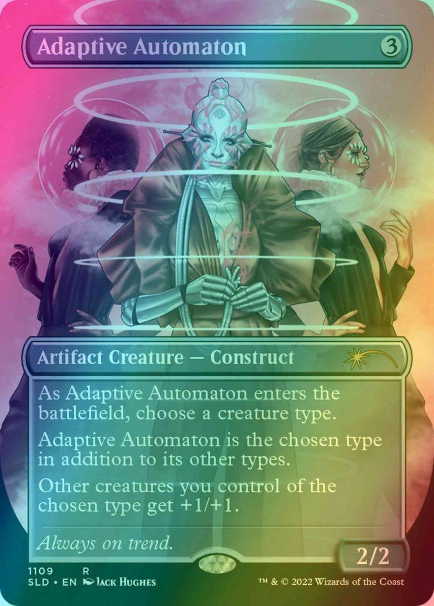 Adaptive Automaton [1109] [Borderless] [If Looks Could Kill] [Secret Lair Drop] [Foil]