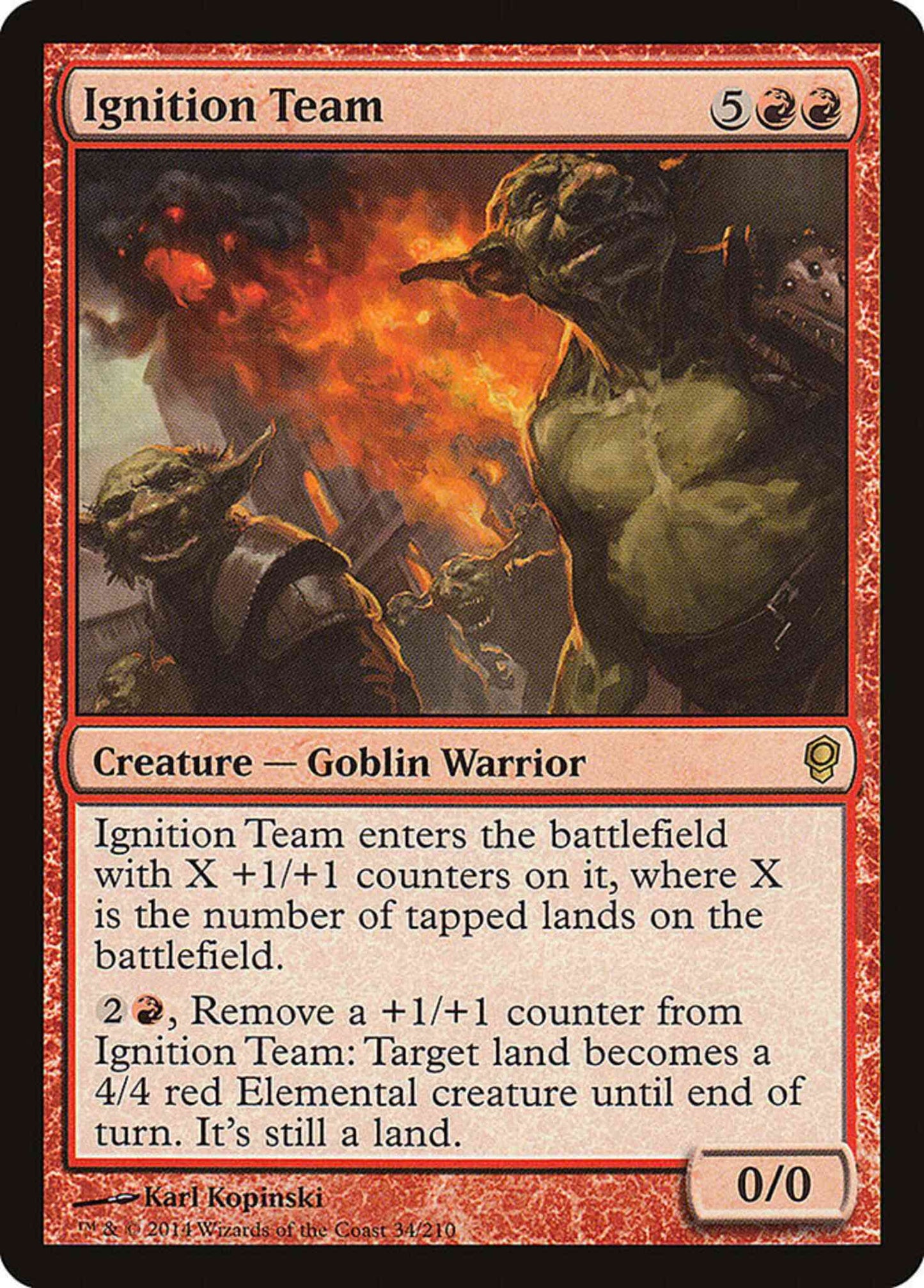 Ignition Team [34] [Conspiracy] [Non-Foil]