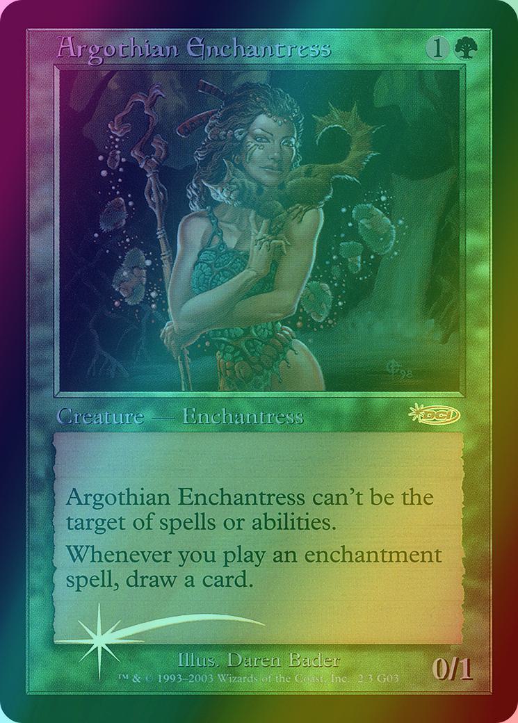 Argothian Enchantress [Judge Gift Cards 2003] [Foil]