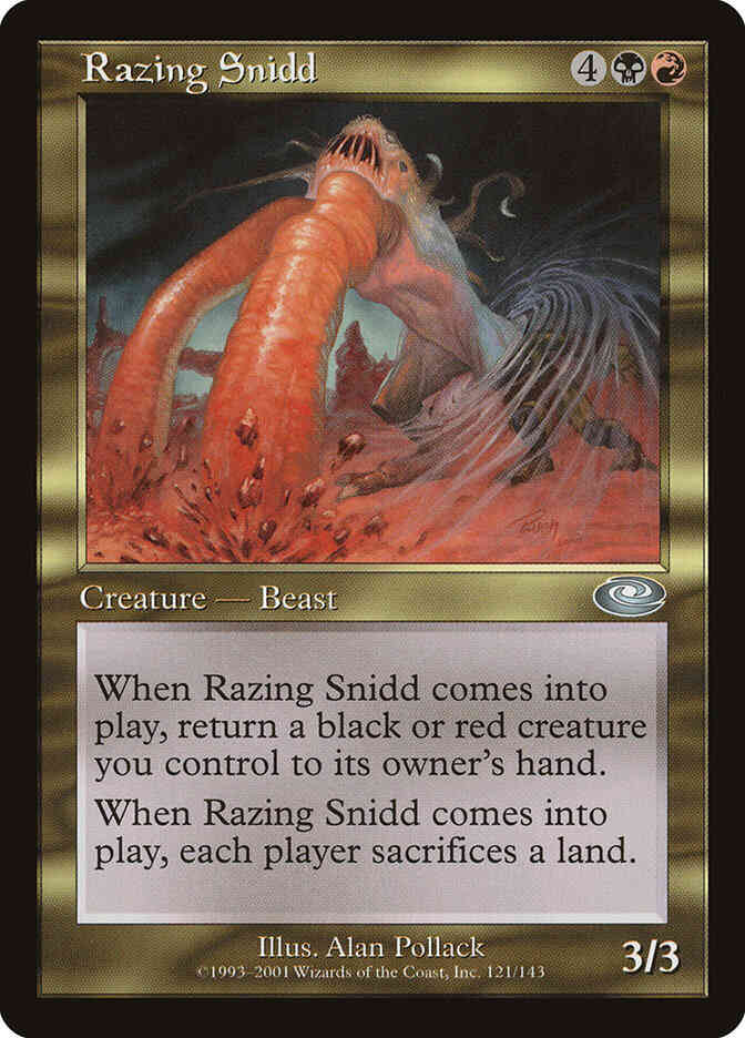 Razing Snidd [121] [Planeshift] [Non-Foil]