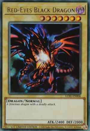 Red-Eyes Black Dragon - 25th Anniversary - LC01-EN006 - Ultra Rare - Limited