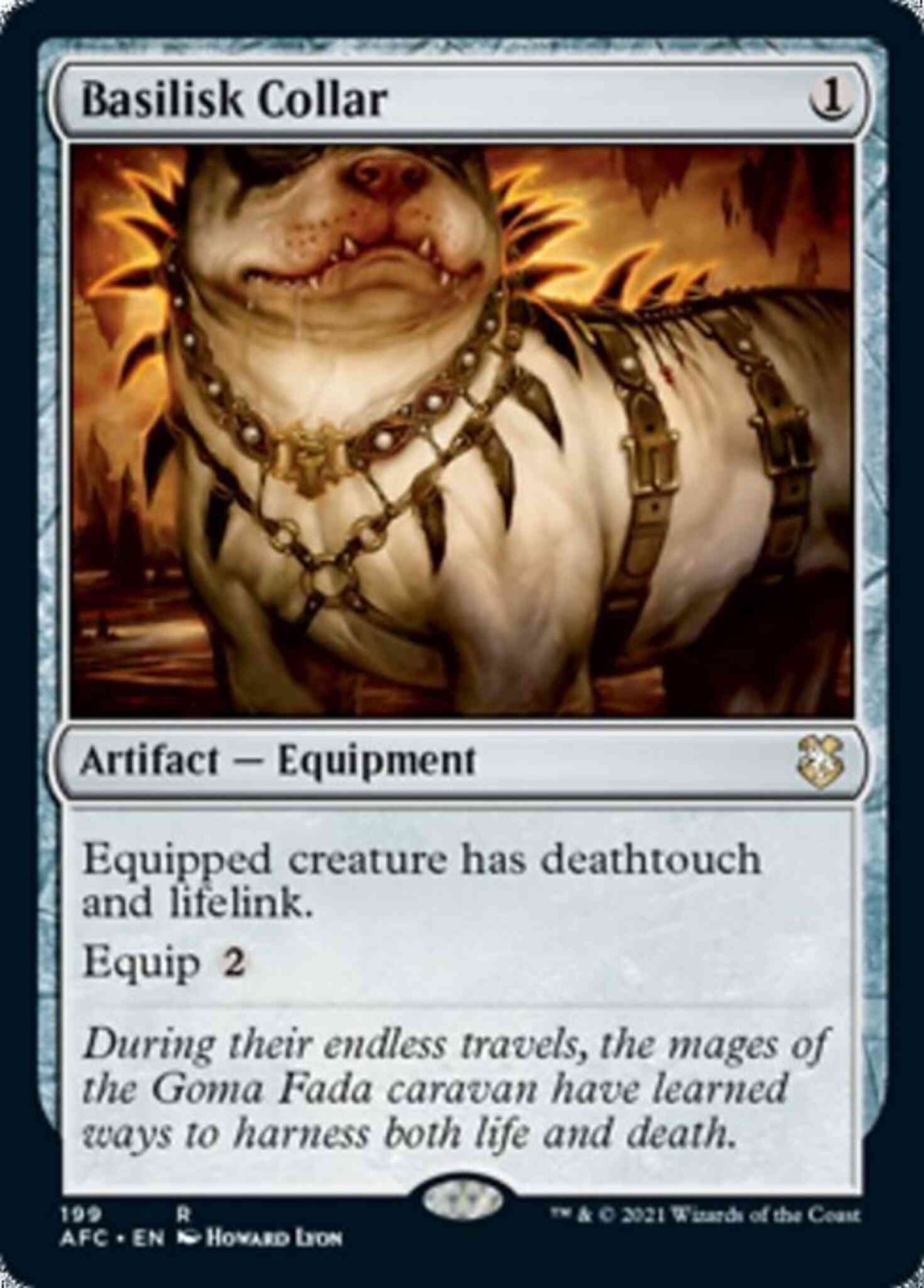 Basilisk Collar [199] [Adventures in the Forgotten Realms Commander] [Non-Foil]