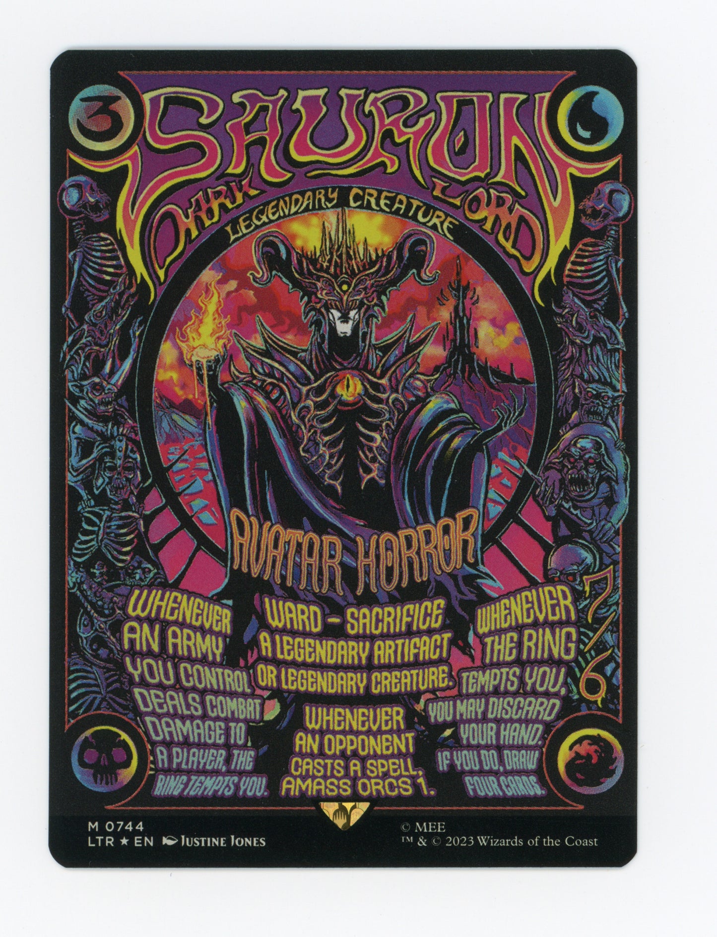 Sauron, the Dark Lord — Borderless|Poster|Foil — ID 18809