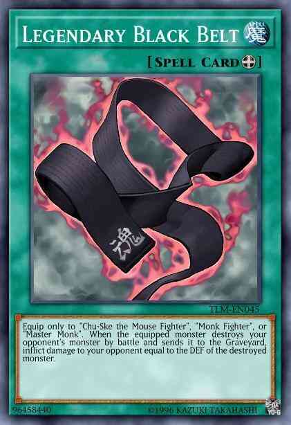 Legendary Black Belt - TLM-EN045 - Ultimate Rare - 1st Edition