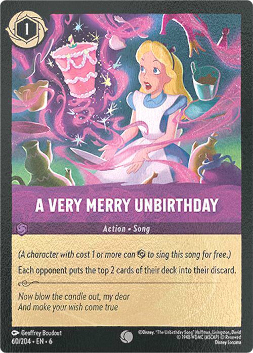 A Very Merry Unbirthday - 60/204 [Azurite Sea] [Cold Foil]