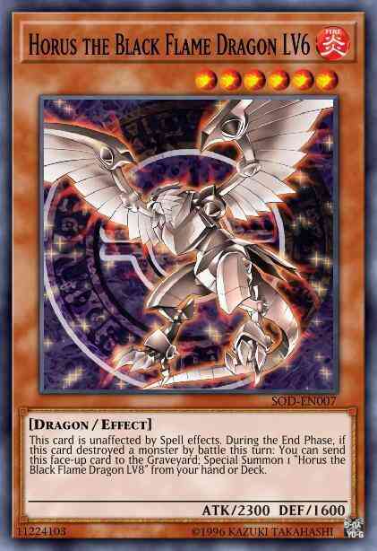 Horus the Black Flame Dragon LV6 - YSKR-EN020 - Common - 1st Edition