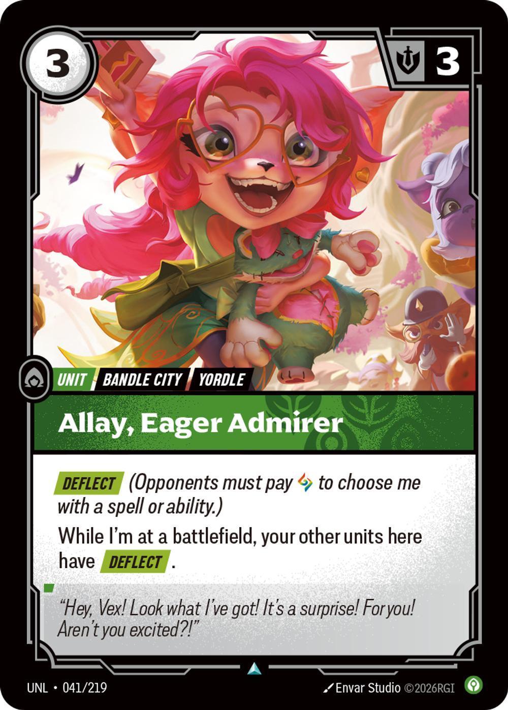 Allay, Eager Admirer - 041/219 [Unleashed] [Non-Foil]