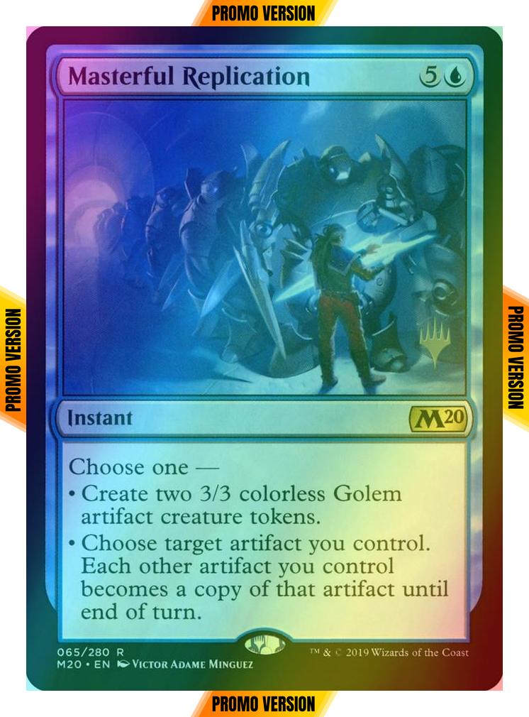 Masterful Replication [65p] [Promo Pack] [Core Set 2020 Promos] [Foil]
