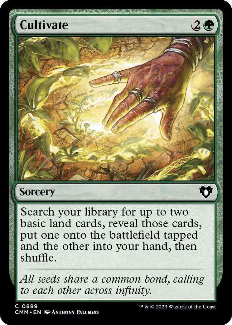 Cultivate [889] [Commander Masters] [Non-Foil]