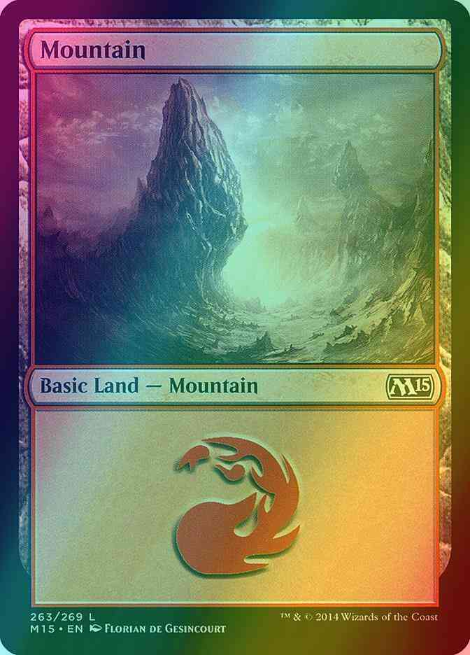 Mountain [263] [Magic 2015] [Foil]