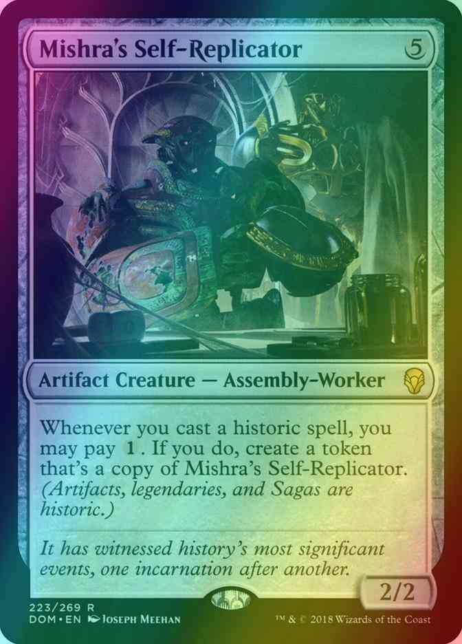 Mishra's Self-Replicator [223] [Dominaria] [Foil]