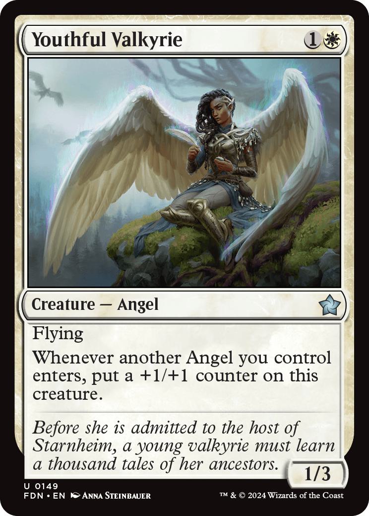 Youthful Valkyrie [149] [Foundations] [Non-Foil]