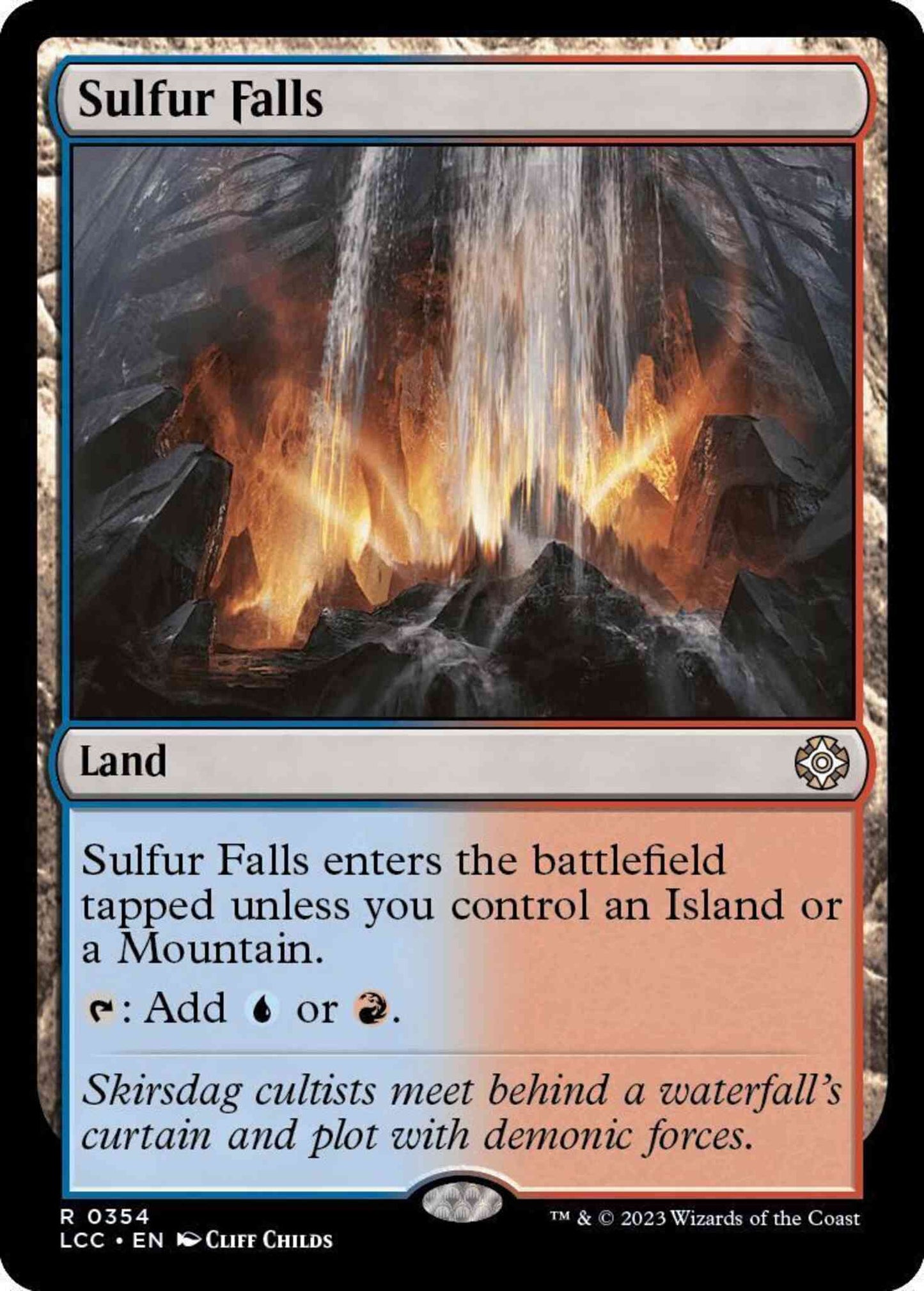 Sulfur Falls [354] [The Lost Caverns of Ixalan: Commander] [Non-Foil]
