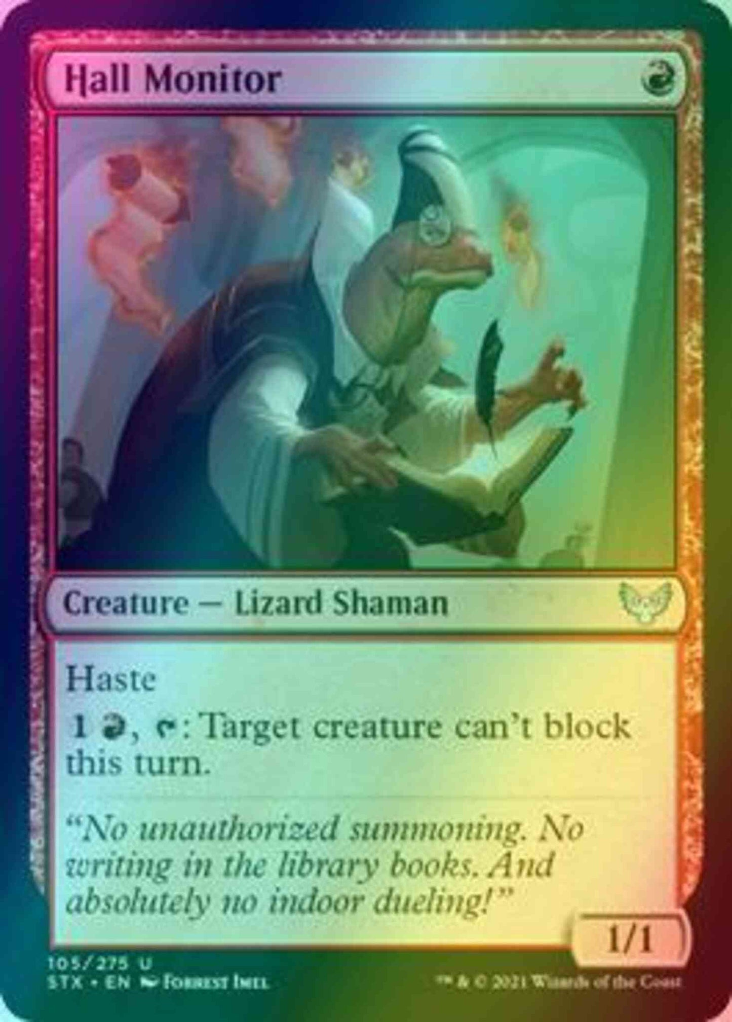 Hall Monitor [105] [Strixhaven: School of Mages] [Foil]
