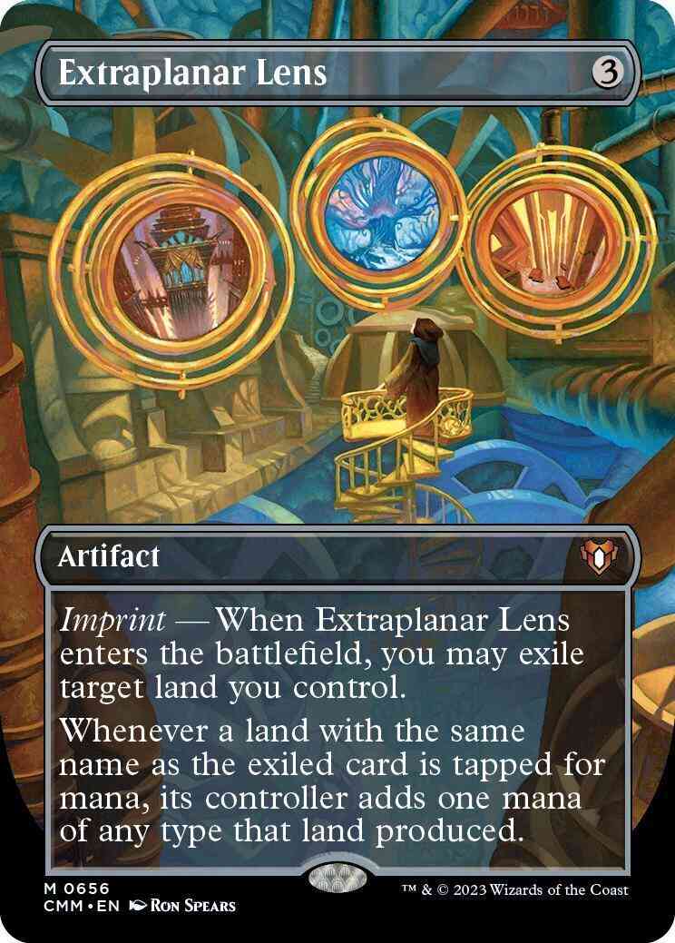 Extraplanar Lens [656] [Borderless] [Commander Masters] [Non-Foil]