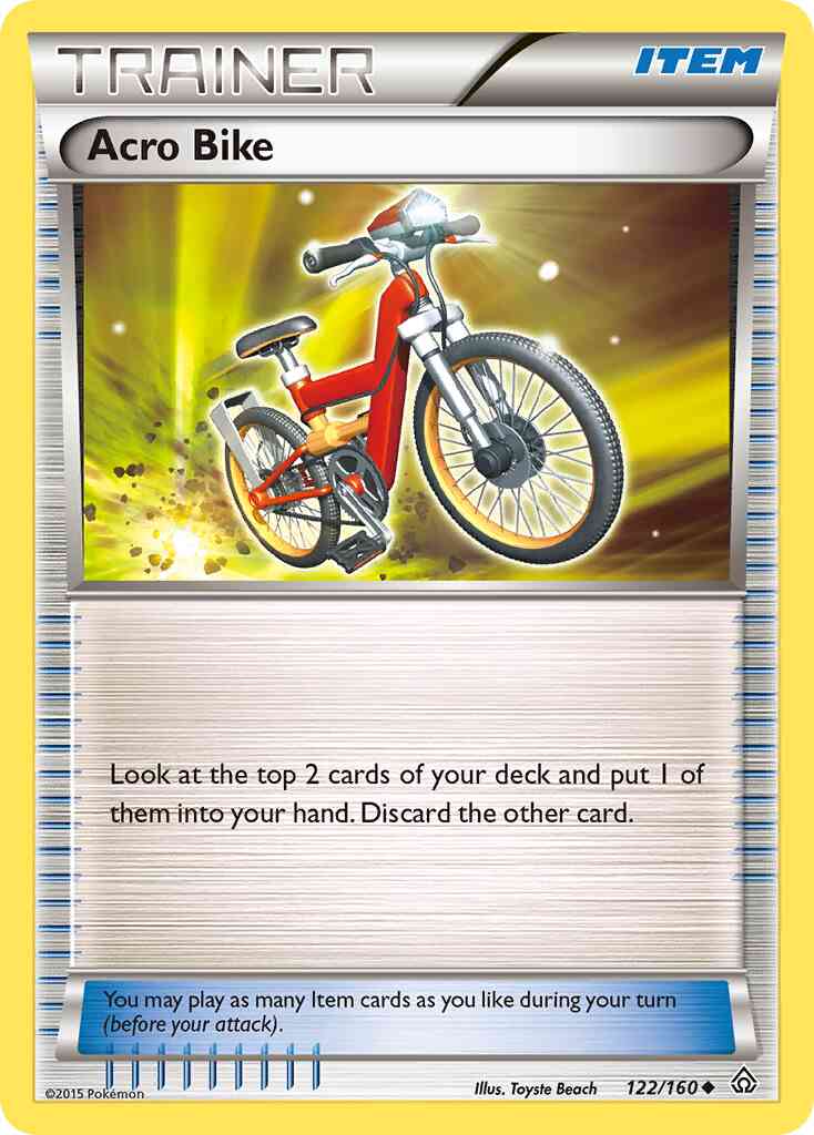 Acro Bike - 122/160 - Uncommon [xy5-122] [Non-Holo]