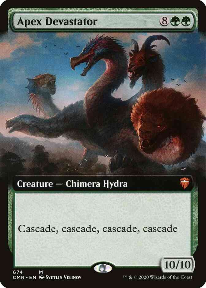 Apex Devastator [674] [Extended Art] [Commander Legends] [Non-Foil]