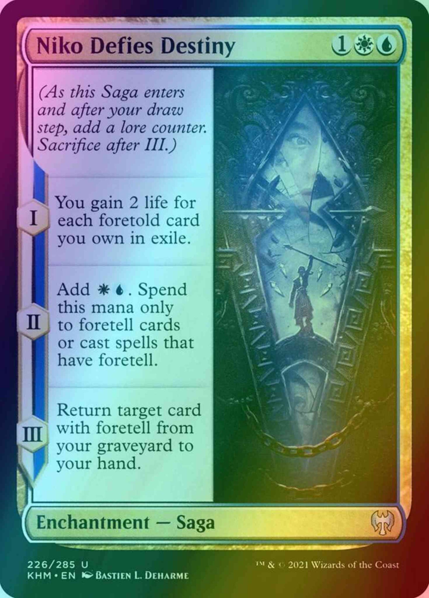 Niko Defies Destiny [226] [Kaldheim] [Foil]