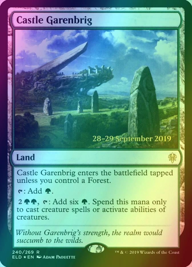 Castle Garenbrig [240s] [Throne of Eldraine Promos] [Foil]