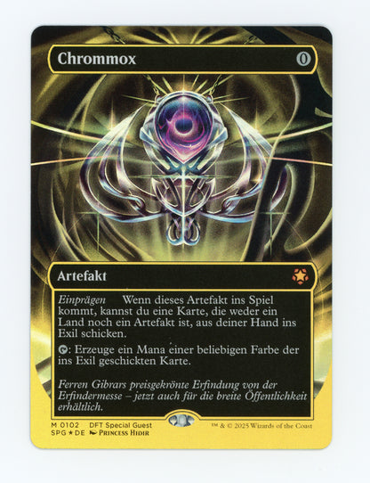 Chrome Mox — German|Borderless|First-place Foil — ID 19325