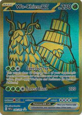 Wo-Chien ex - 240/091 - Hyper Rare [sv045-240] [Secret]