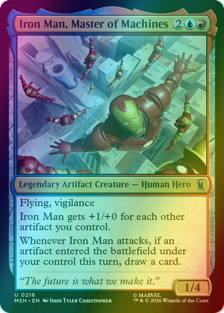 Iron Man, Master of Machines [216] [Marvel Super Heroes] [Foil]