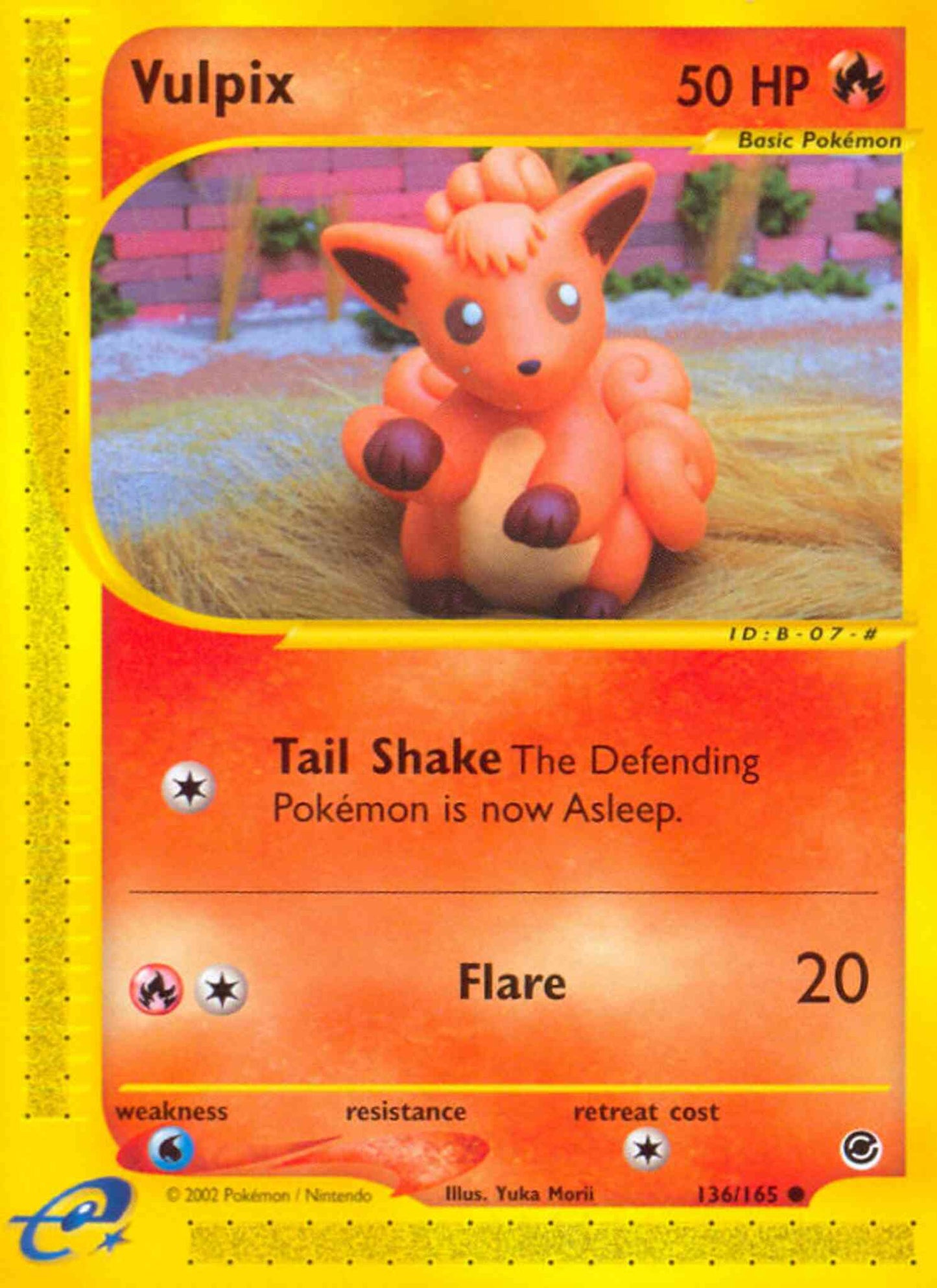 Vulpix - 136/165 - Common [ecard1-136] [Reverse Holo]