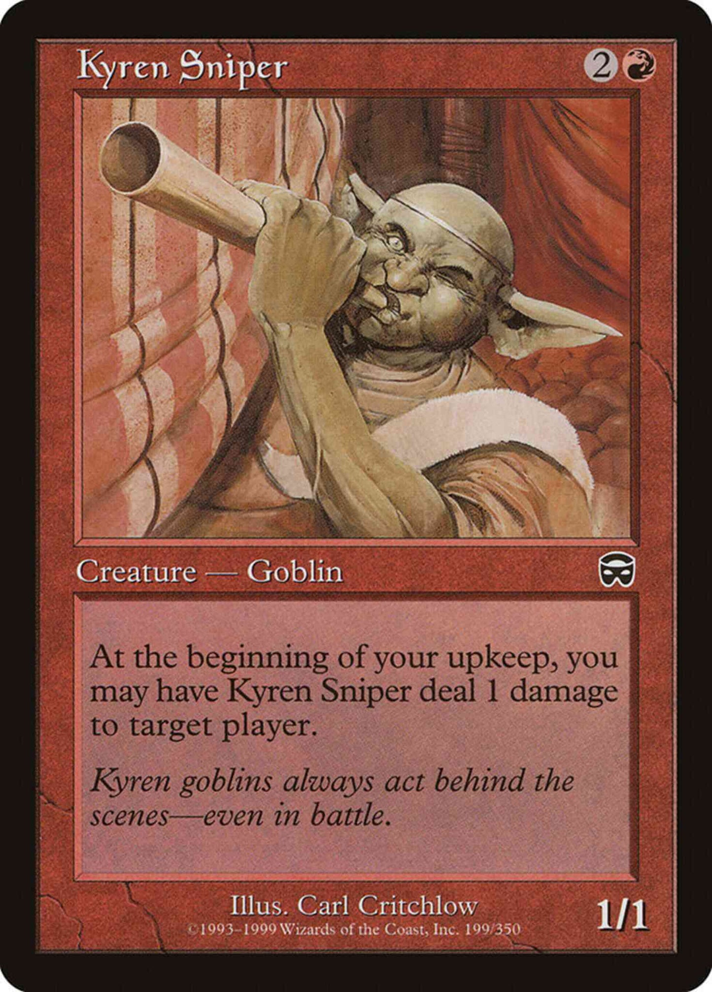 Kyren Sniper [199] [Mercadian Masques] [Non-Foil]