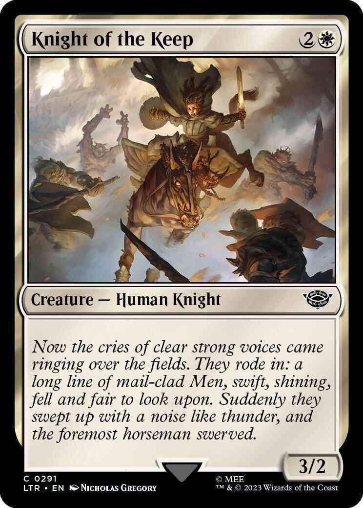 Knight of the Keep [291] [Starter Kit] [The Lord of the Rings: Tales of Middle-earth] [Non-Foil]