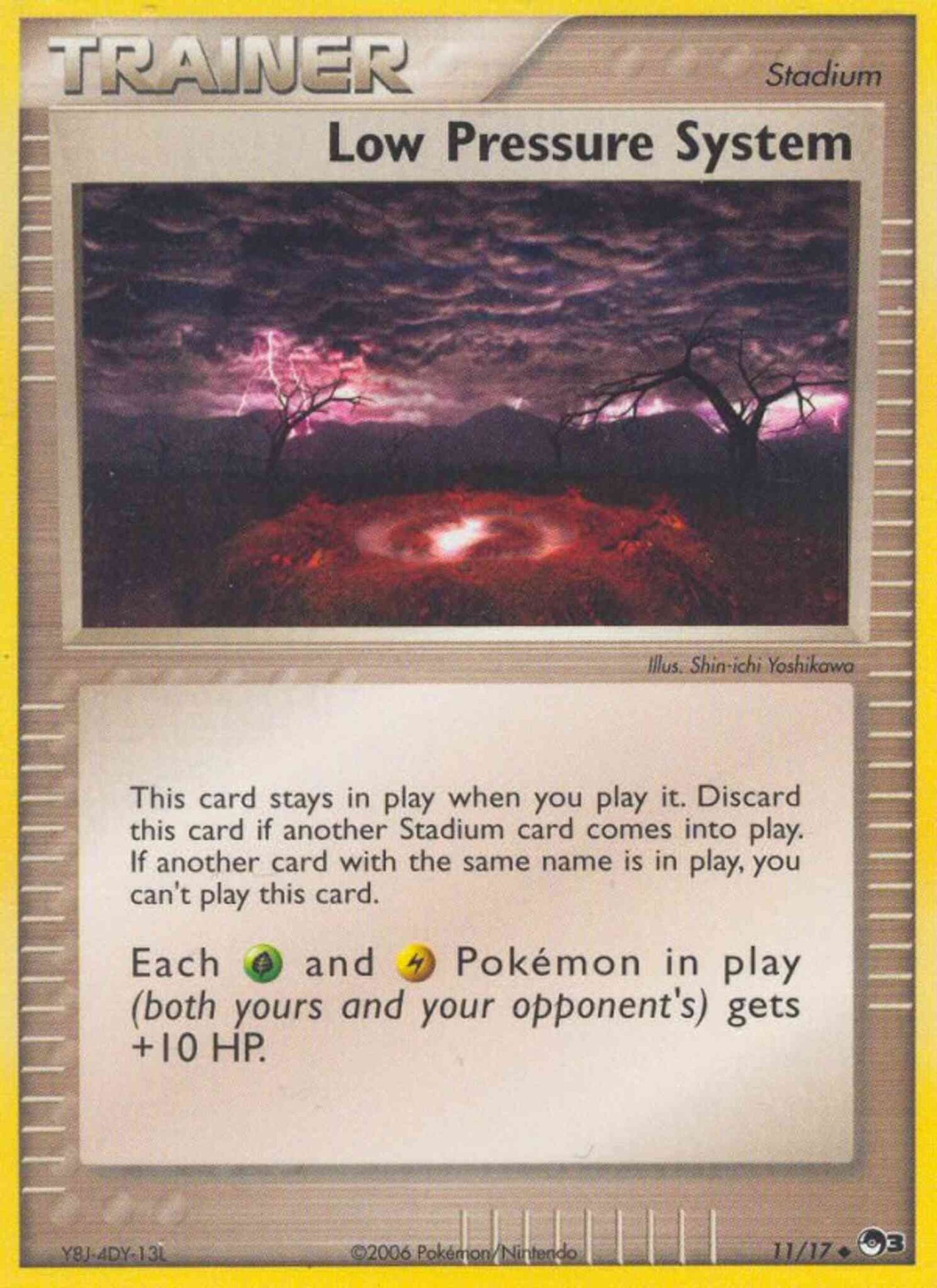 Low Pressure System - 11/17 - Uncommon [pop3-11] [Non-Holo]