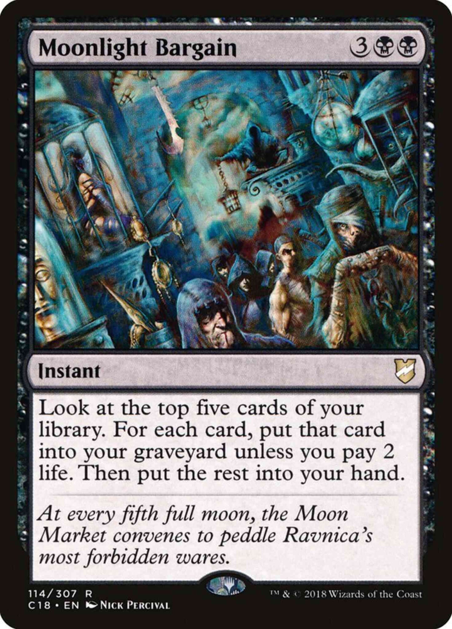 Moonlight Bargain [114] [Commander 2018] [Non-Foil]