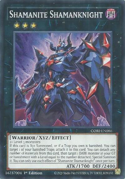 Shamanite Shamanknight - CORI-EN086 - Common - 1st Edition