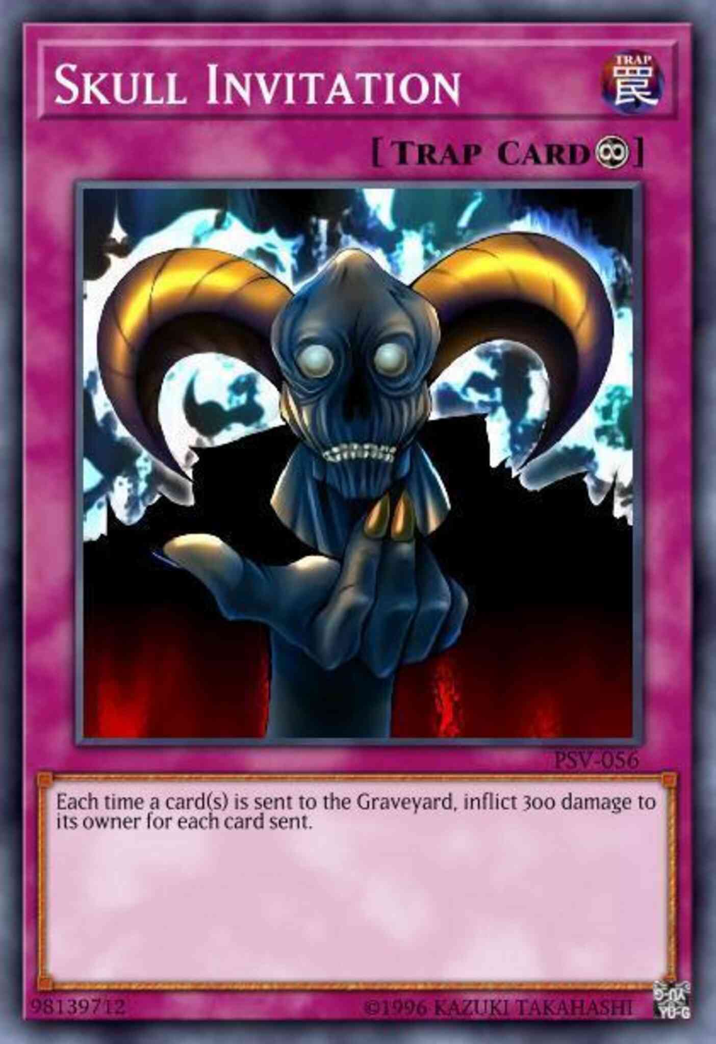 Skull Invitation - SDMA-EN031 - Common - 1st Edition