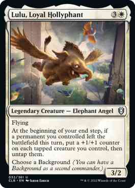 Lulu, Loyal Hollyphant [32] [Commander Legends: Battle for Baldur's Gate] [Non-Foil]