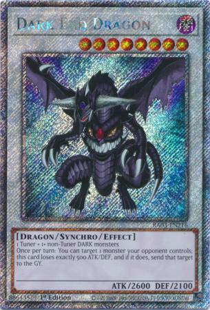 Dark End Dragon - RA03-EN216 - Platinum Secret Rare - 1st Edition