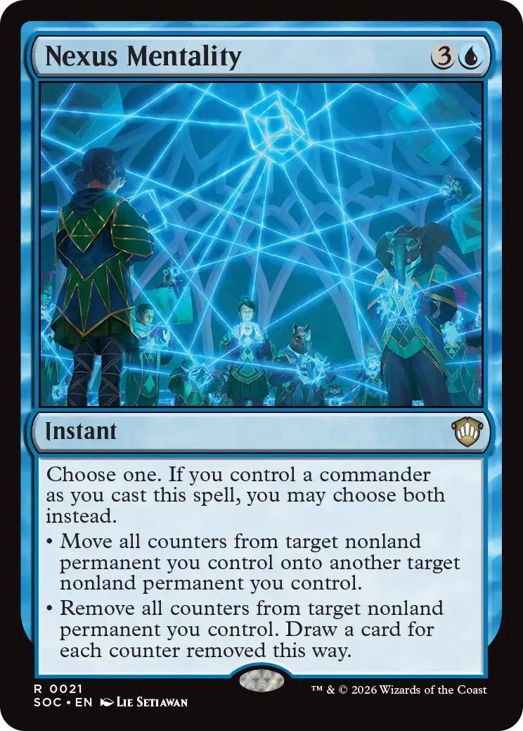 Nexus Mentality [21] [Secrets of Strixhaven: Commander] [Non-Foil]