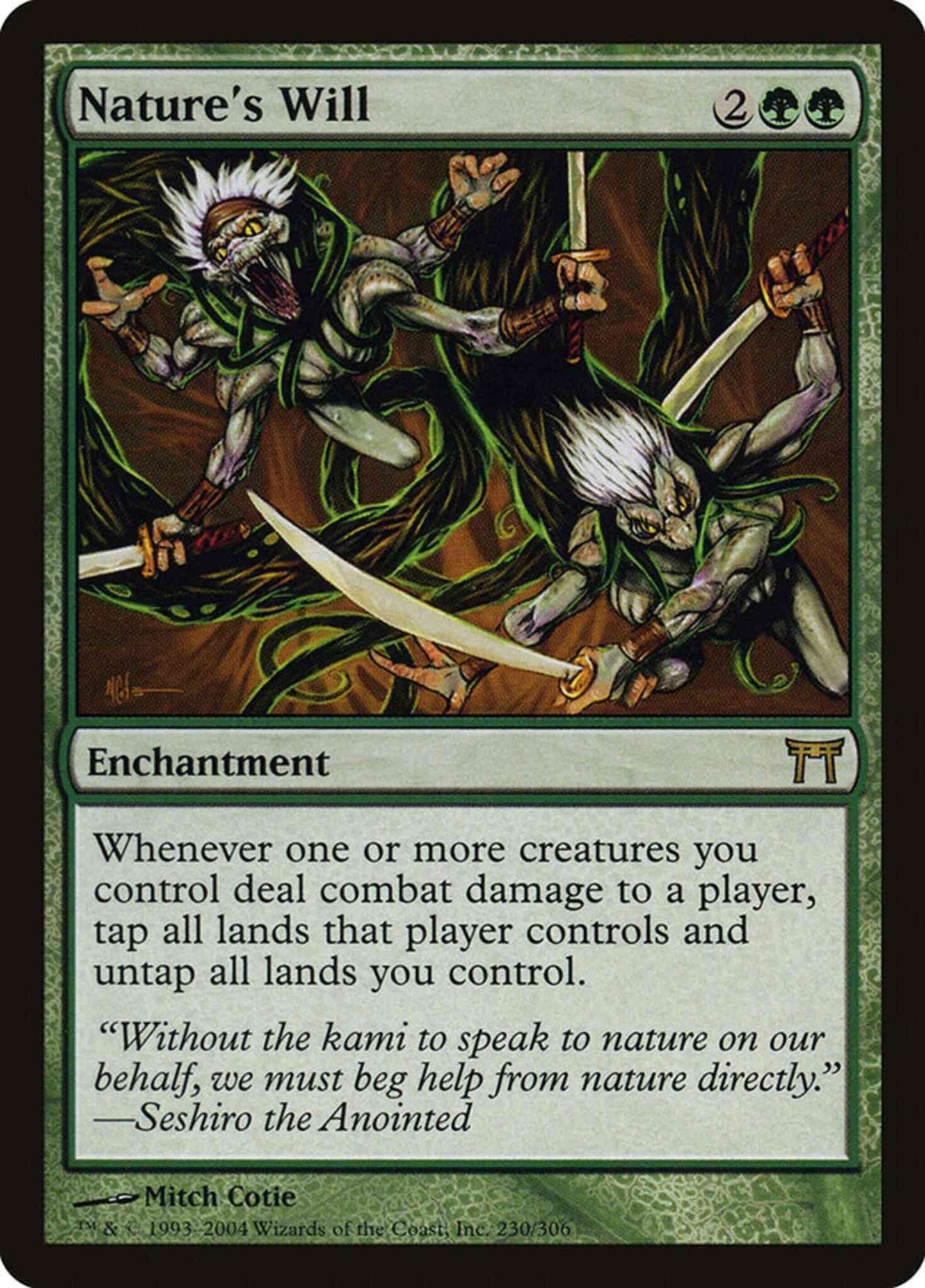 Nature's Will [230] [Champions of Kamigawa] [Non-Foil]