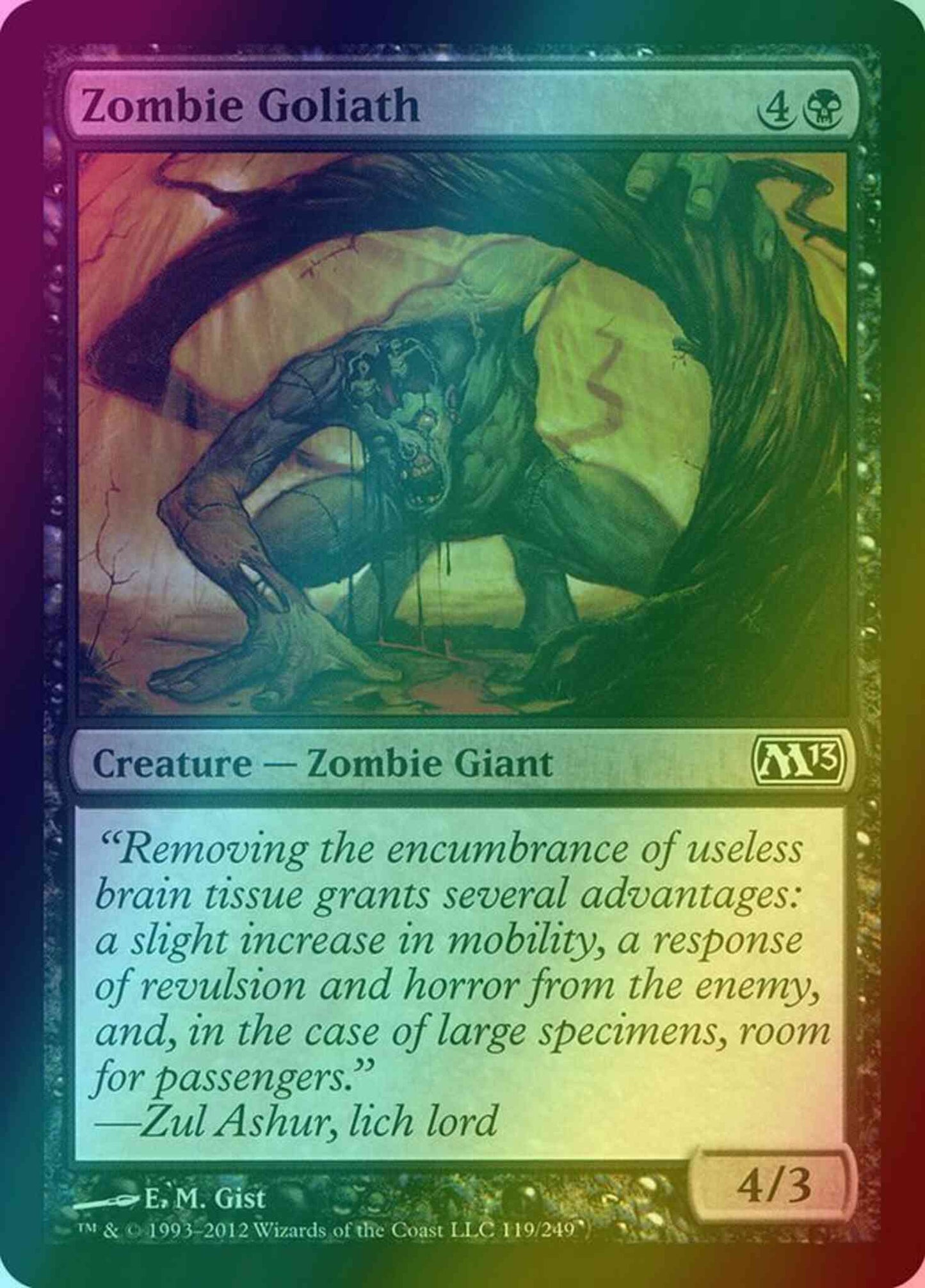 Zombie Goliath [119] [Magic 2013] [Foil]