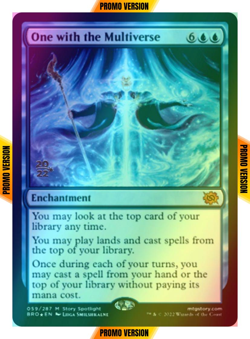 One with the Multiverse [59s] [Prerelease] [The Brothers' War: Promos] [Foil]