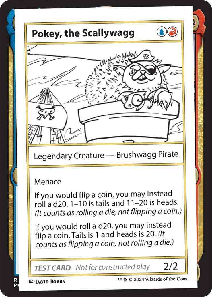 Pokey, the Scallywagg [361] [Playtest Card] [Mystery Booster 2] [Non-Foil]