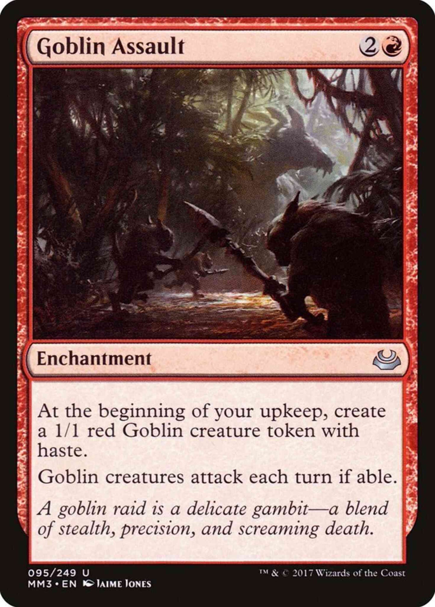 Goblin Assault [95] [Modern Masters 2017] [Non-Foil]
