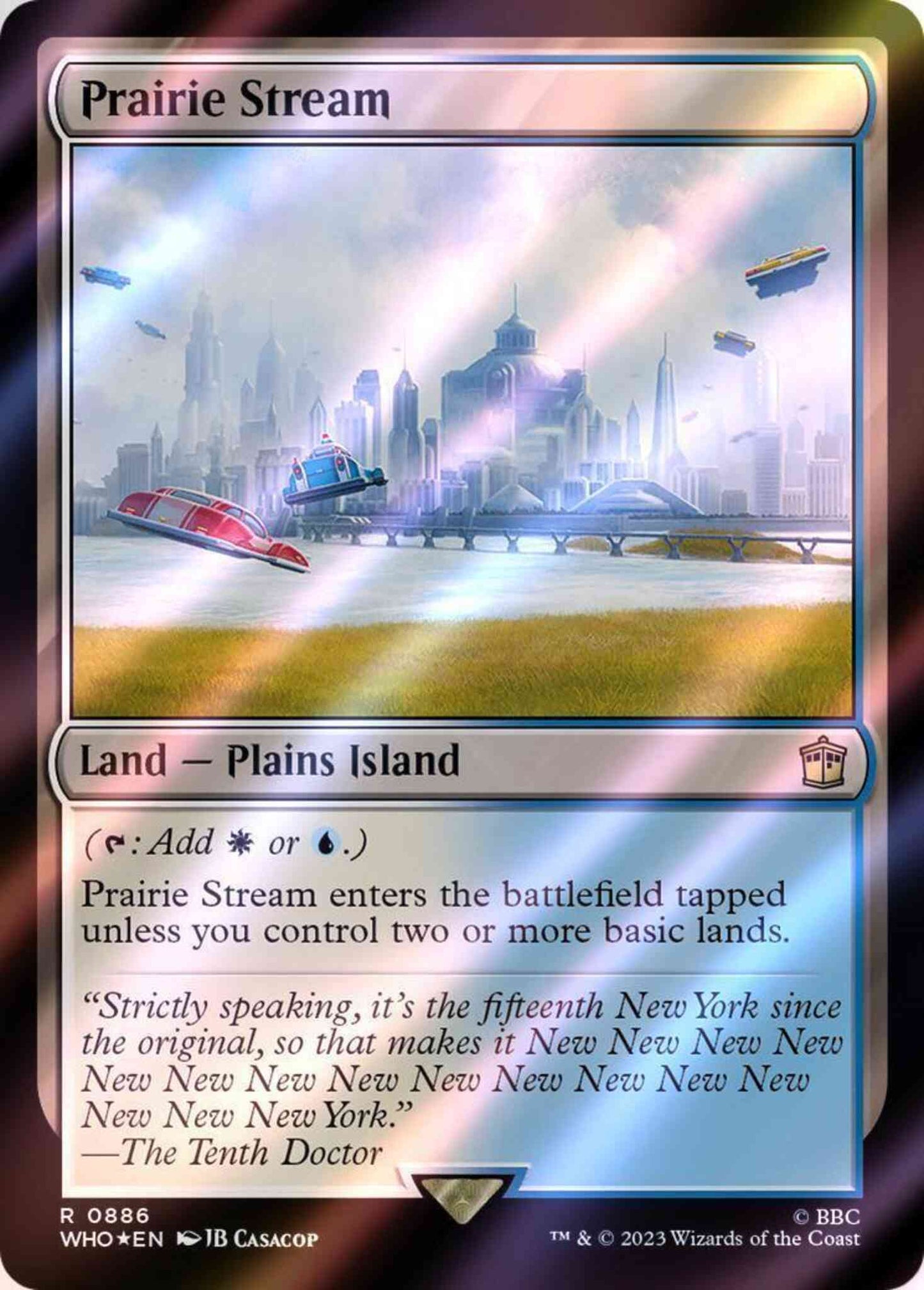 Prairie Stream [886] [Universes Beyond: Doctor Who] [Surge Foil]