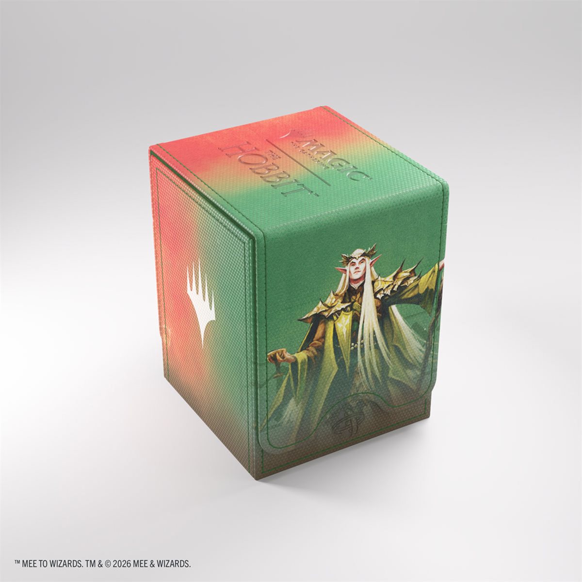Gamegenic MTG Art Squire XL Deck Box - 80+ - The Hobbit - Thranduil, the Elvenking / Thorin, Mountain-king
