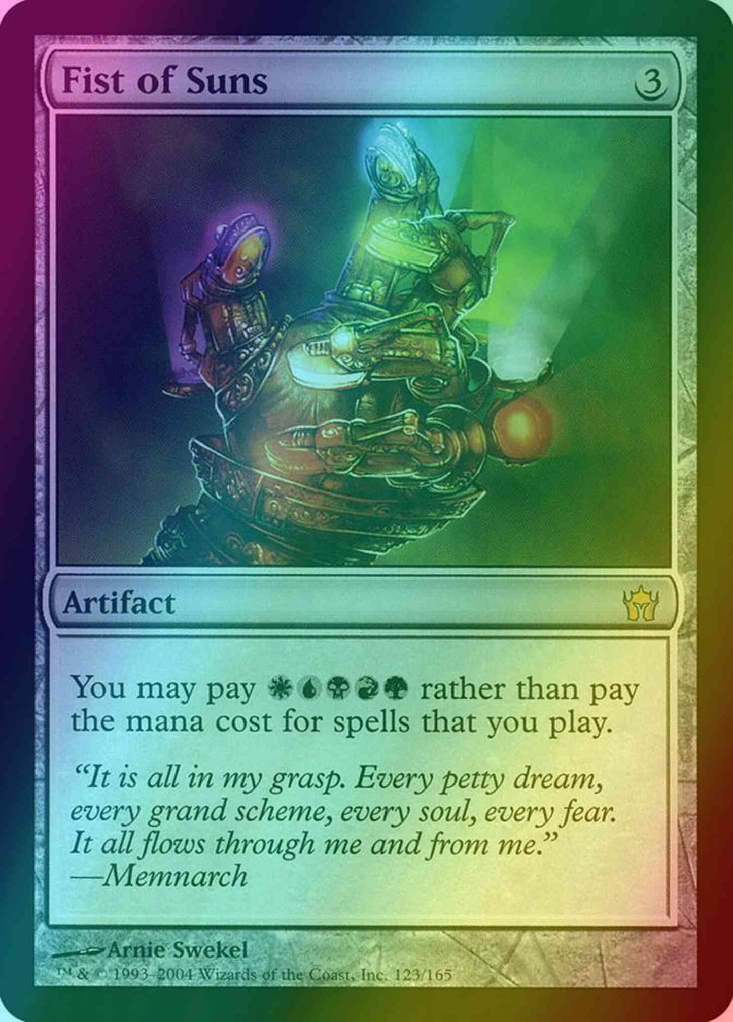 Fist of Suns [123] [Fifth Dawn] [Foil]