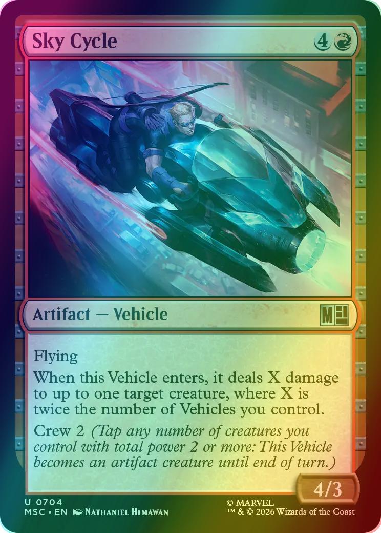 Sky Cycle [704] [Jumpstart] [Marvel Super Heroes: Commander] [Foil]