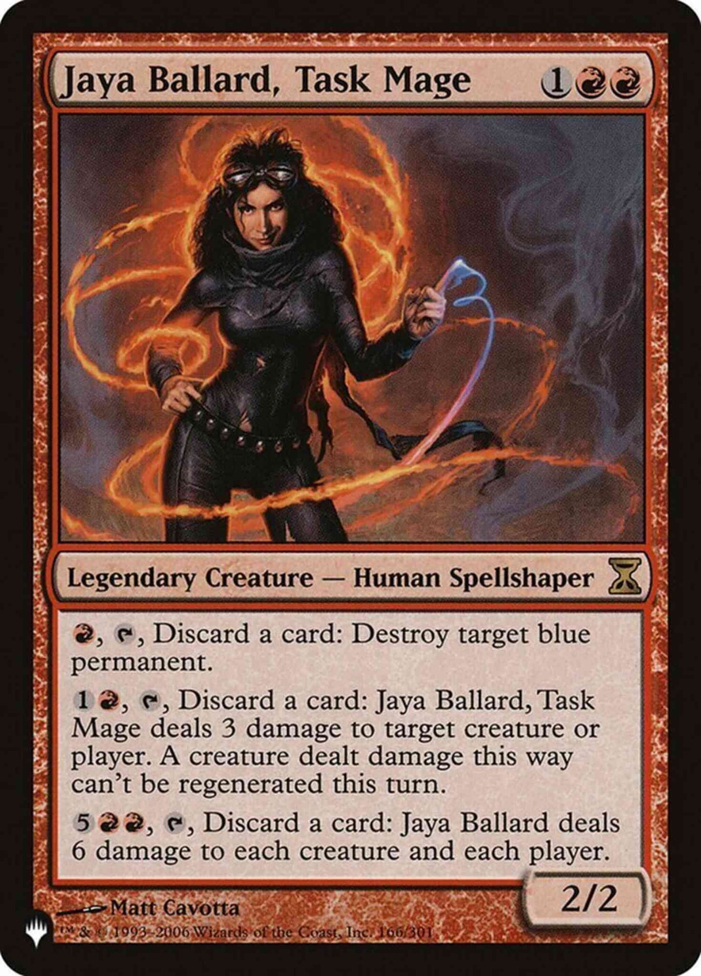 Jaya Ballard, Task Mage [TSP-166] [The List] [Non-Foil]