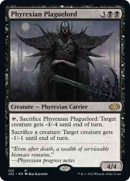 Phyrexian Plaguelord [123] [Jumpstart 2022] [Non-Foil]