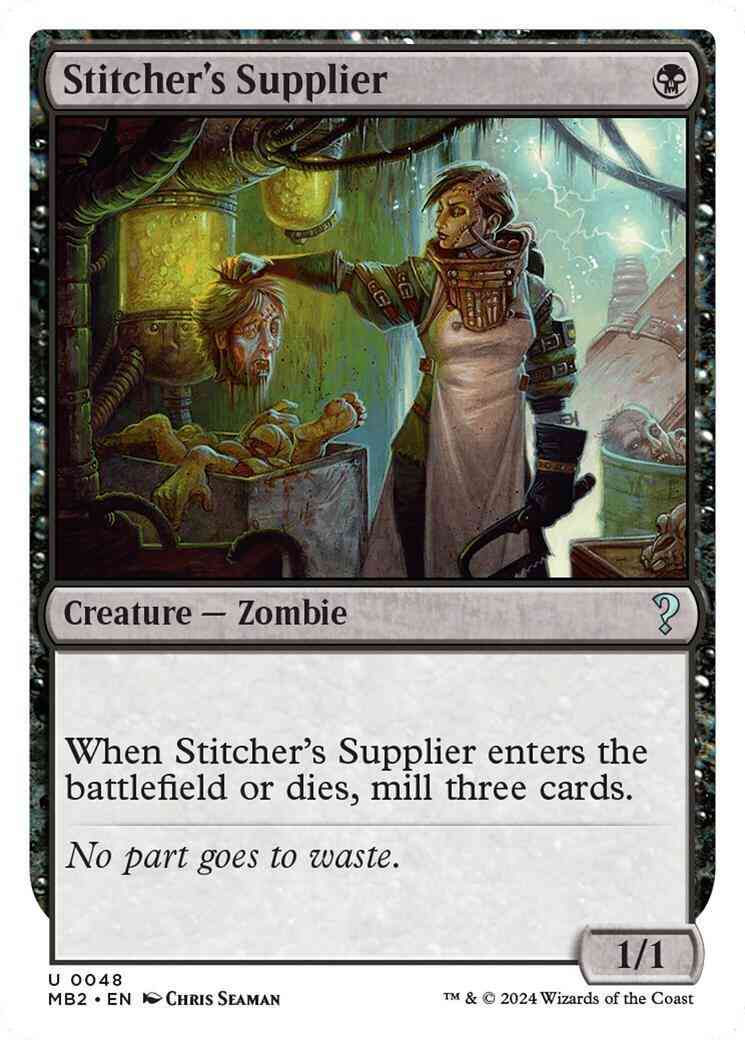 Stitcher's Supplier [48] [White Border] [Mystery Booster 2] [Non-Foil]